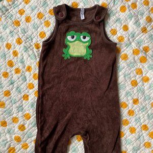 SOLD Maxomorra Frog Dungarees